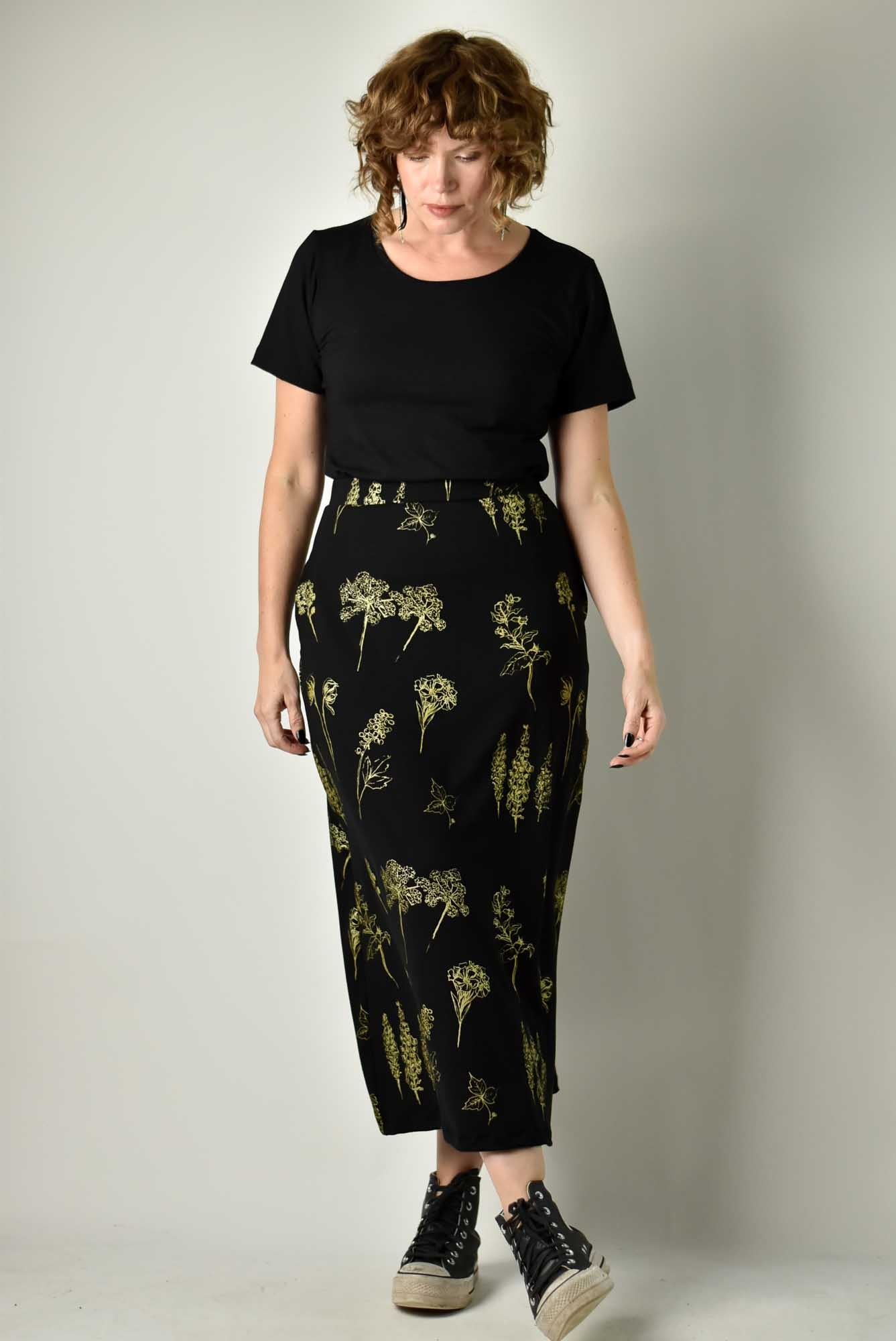 
                  
                    90s Maxi Skirt - Poison Garden Gold poison-pear
                  
                