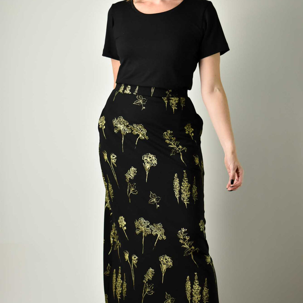 
                  
                    90s Maxi Skirt - Poison Garden Gold poison-pear
                  
                