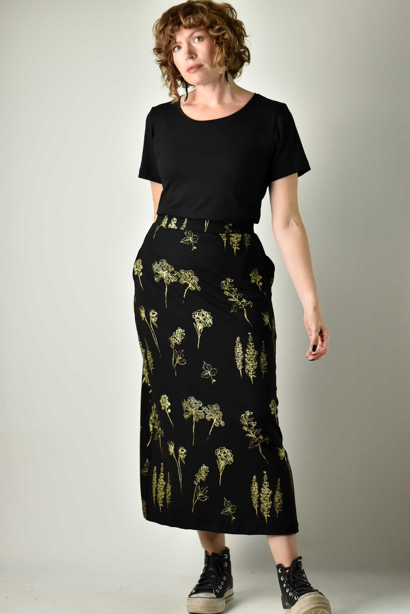 
                  
                    90s Maxi Skirt - Poison Garden Gold poison-pear
                  
                