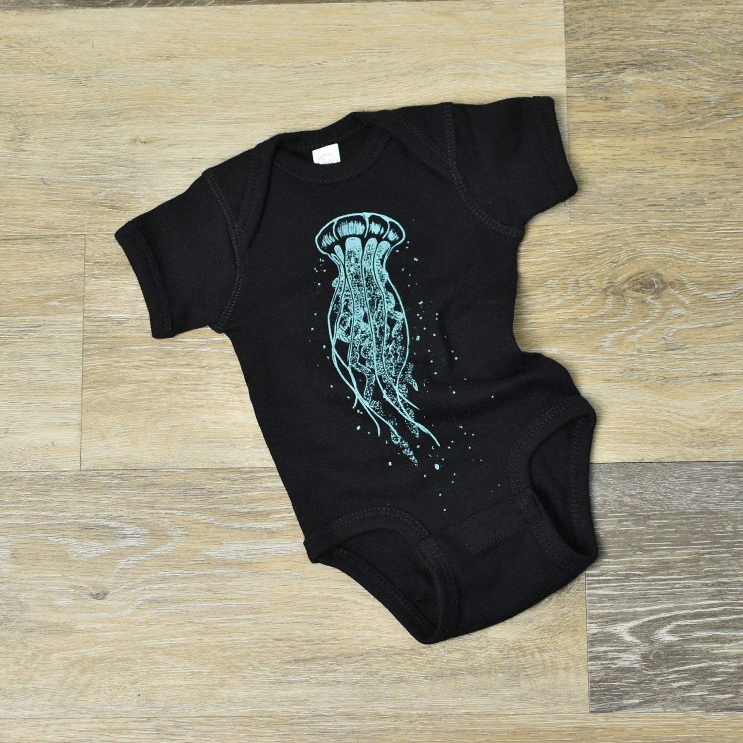 Baby Bodysuit - Jellyfish poison-pear