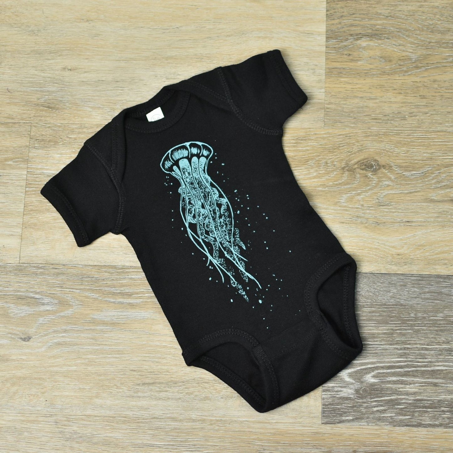 Baby Bodysuit - Jellyfish poison-pear