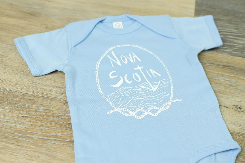 Baby Bodysuit - Nova Scotia Blue poison-pear