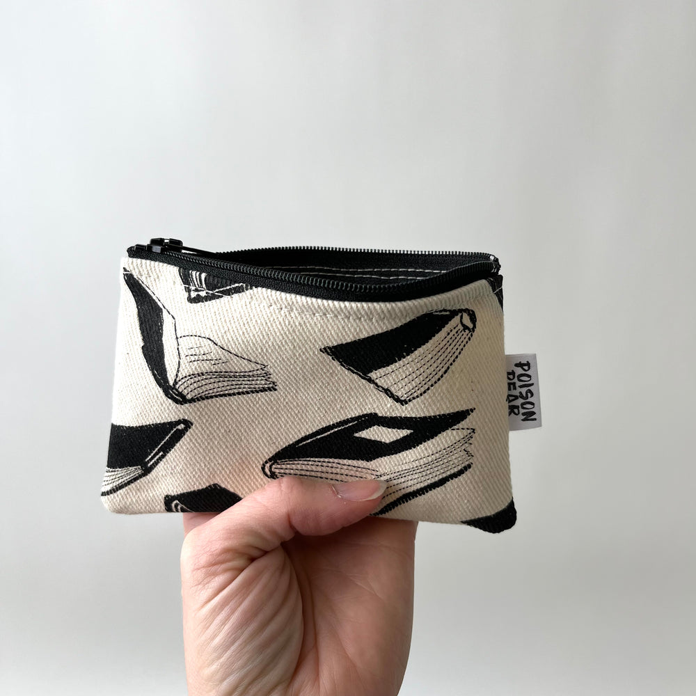 Coin Pouch -Books poison-pear