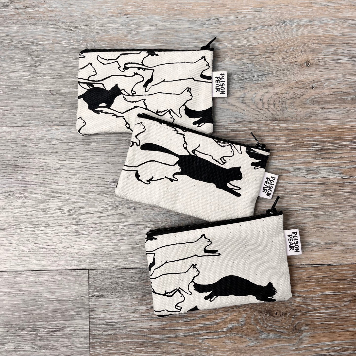 Coin Pouch - Cat poison-pear