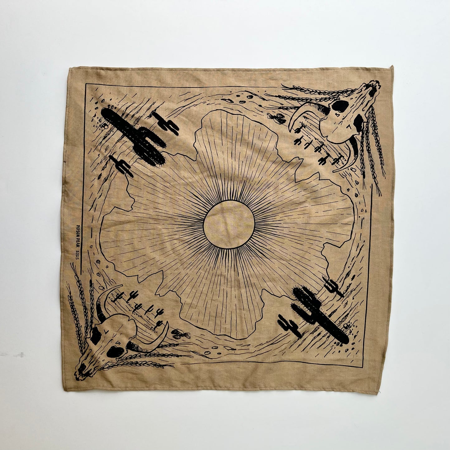 Desert Dweller Bandana poison-pear