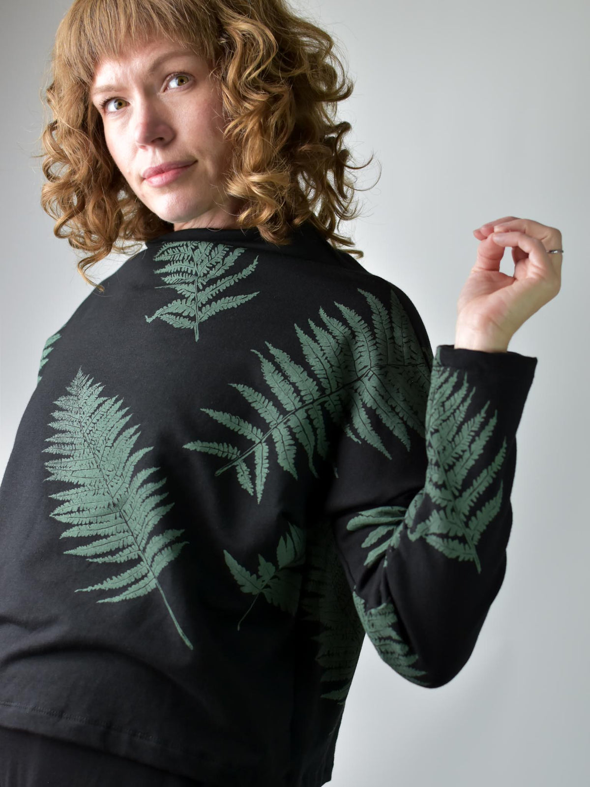 
                  
                    Fleece Funnel Neck - Fern poison-pear
                  
                
