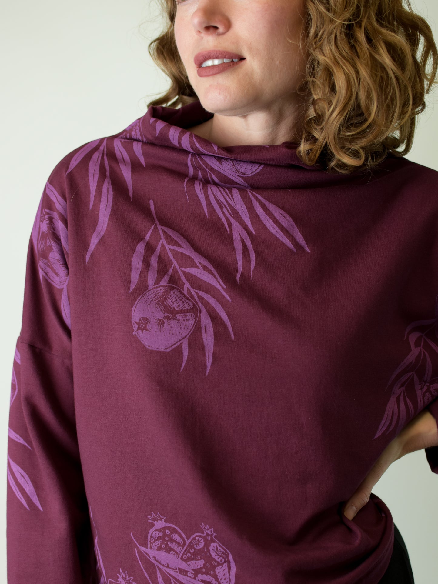 
                  
                    Fleece Funnel Neck - Pomegranate poison-pear
                  
                