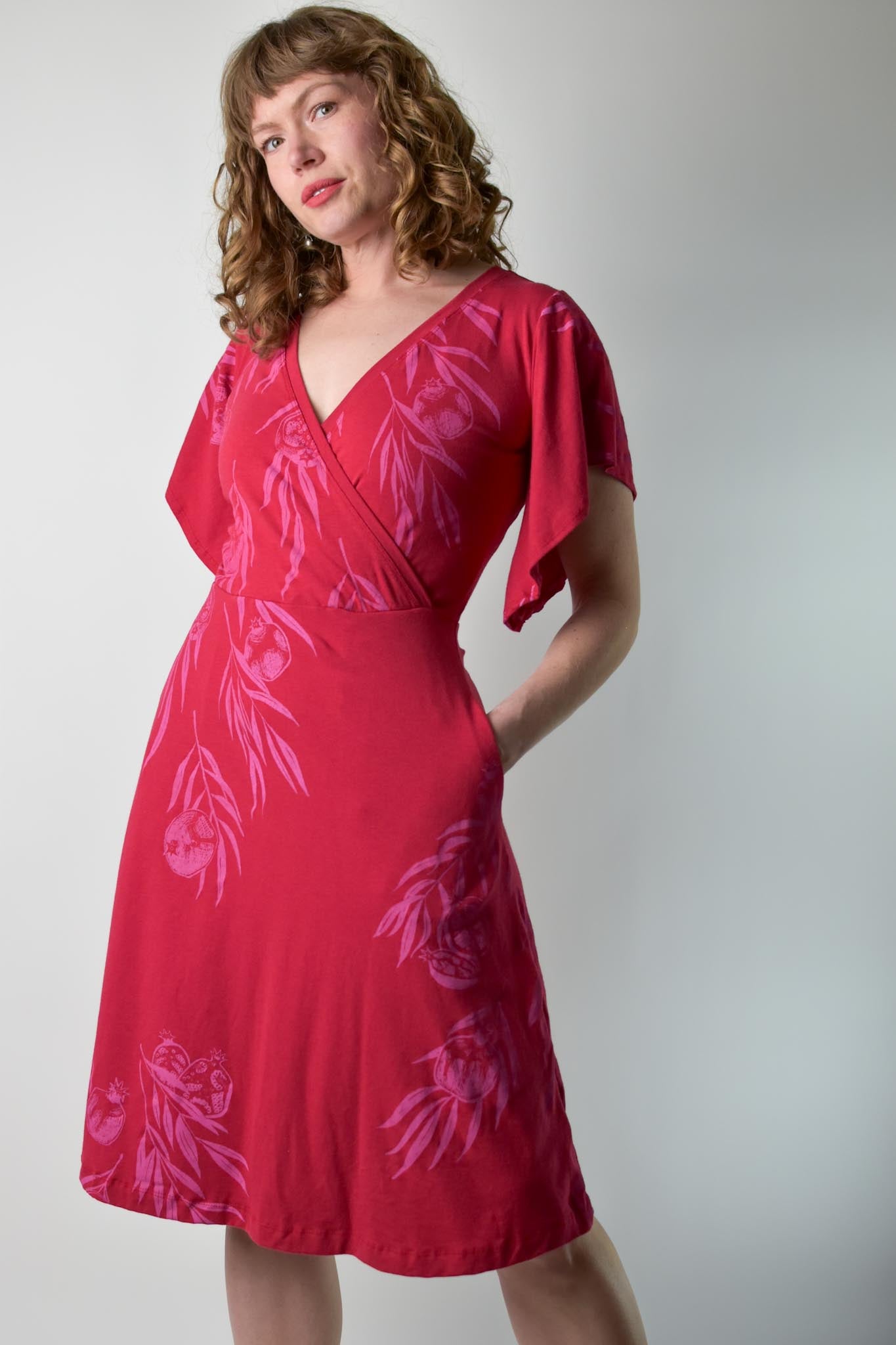 
                  
                    Flutter Dress - Red Pomegranate poison-pear
                  
                
