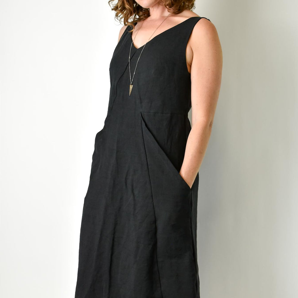 Forager Dress poison-pear