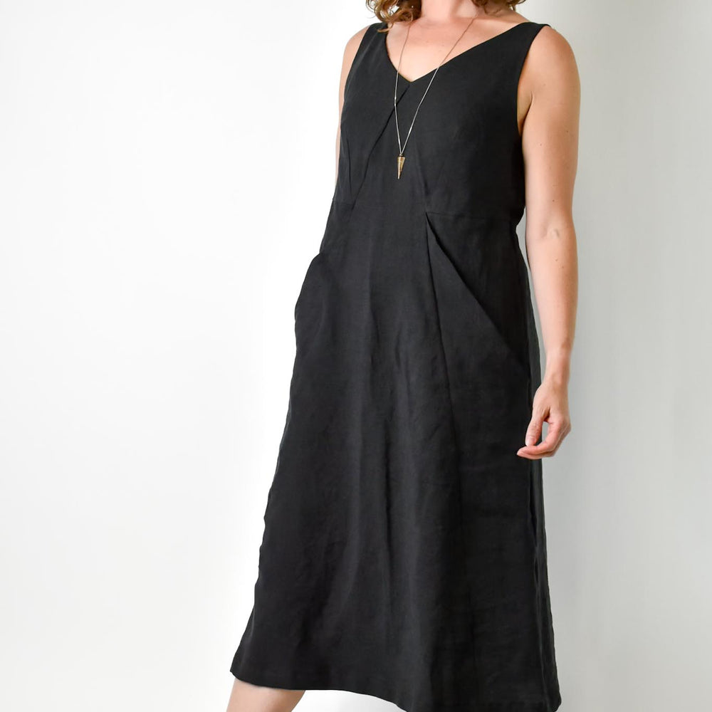 Forager Dress poison-pear