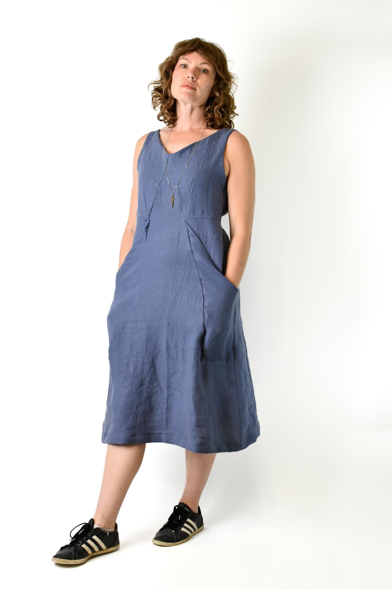 
                  
                    Forager Dress poison-pear
                  
                