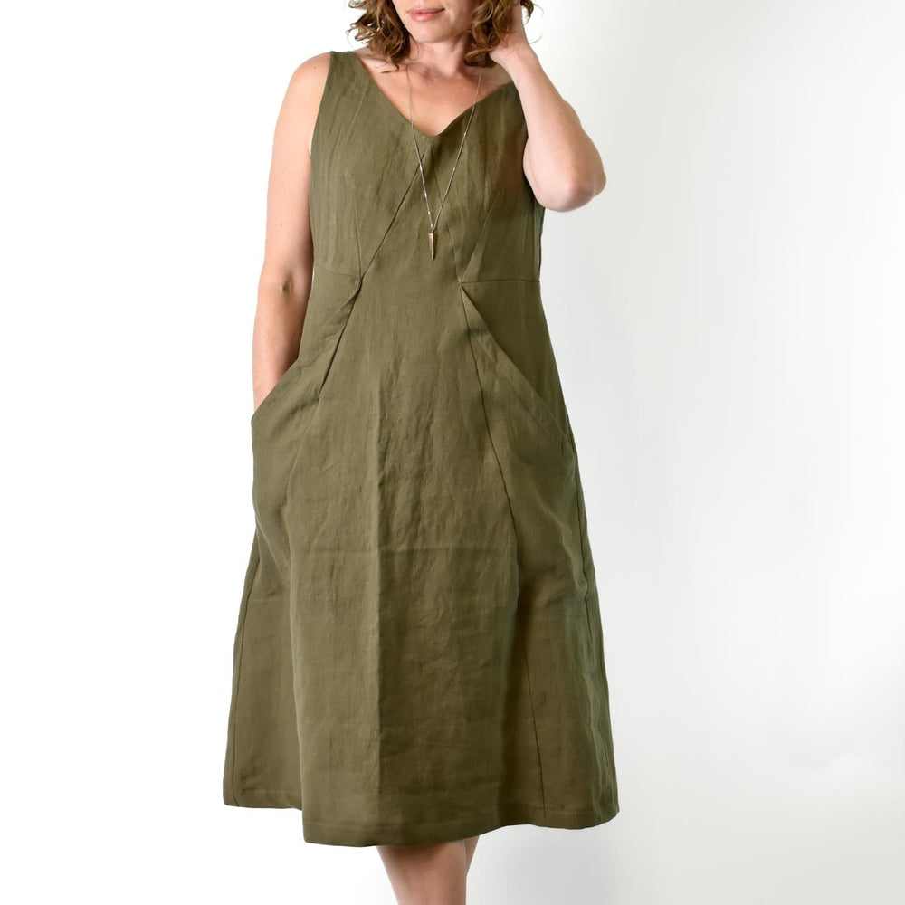 
                  
                    Forager Dress poison-pear
                  
                