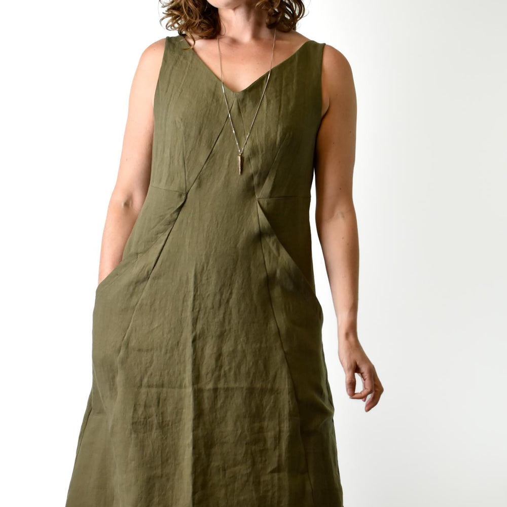 
                  
                    Forager Dress poison-pear
                  
                