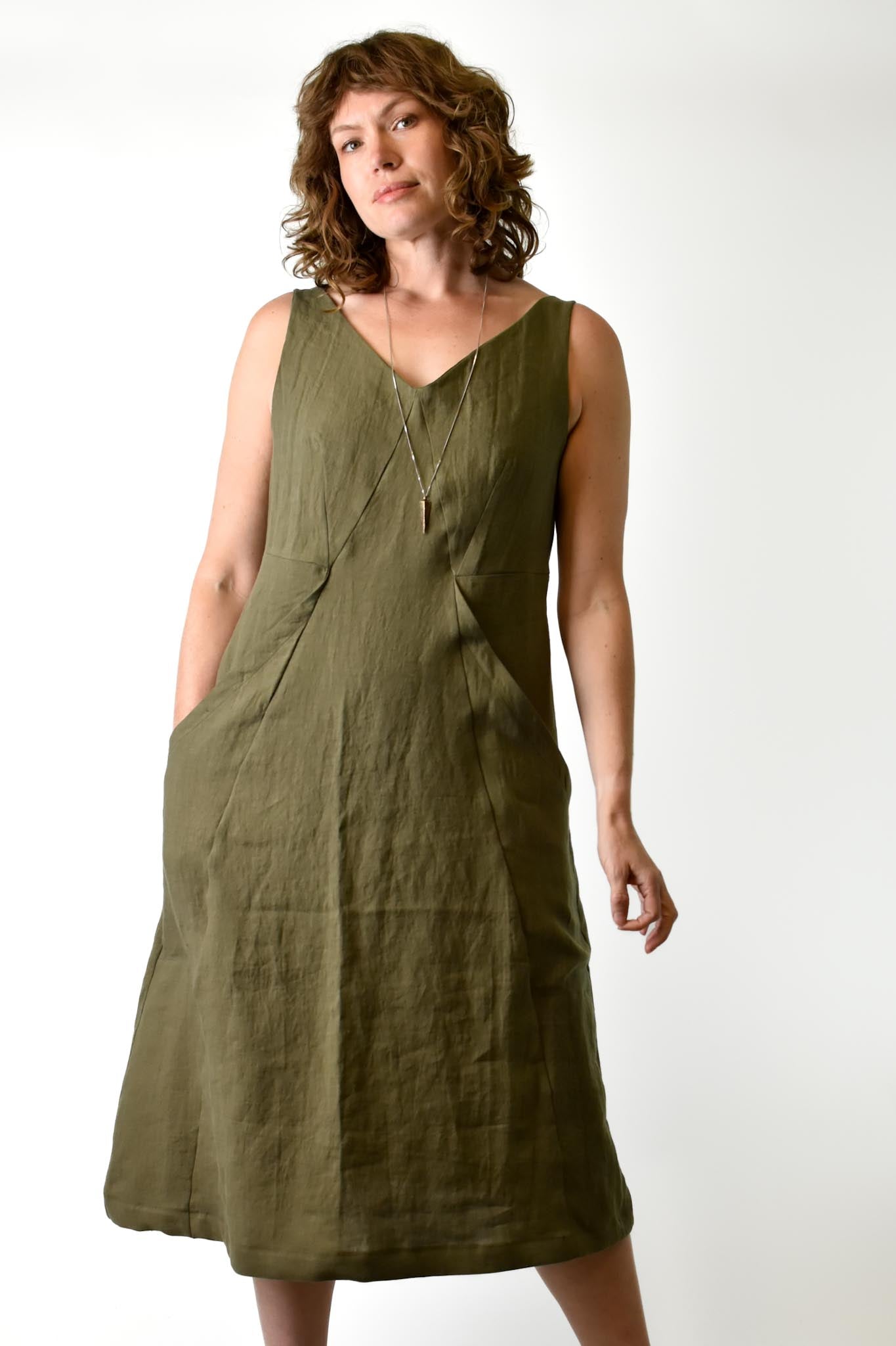 
                  
                    Forager Dress poison-pear
                  
                