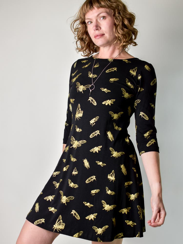Josee Dress - Cicadas poison-pear