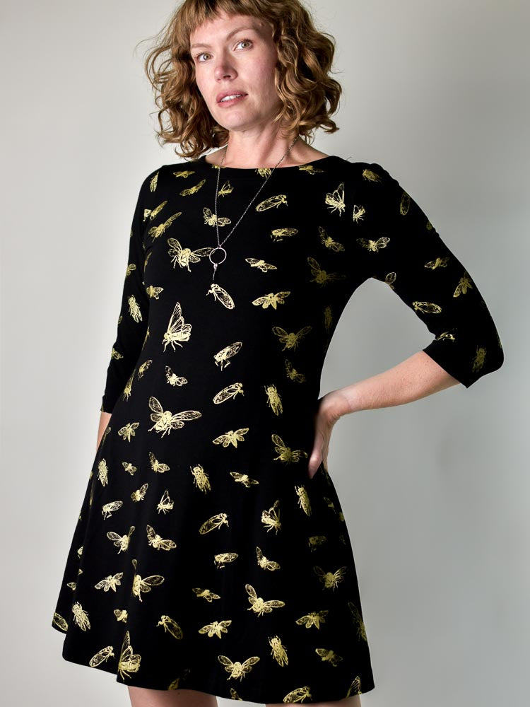 Josee Dress - Cicadas poison-pear