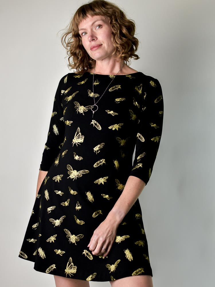 
                  
                    Josee Dress - Cicadas poison-pear
                  
                