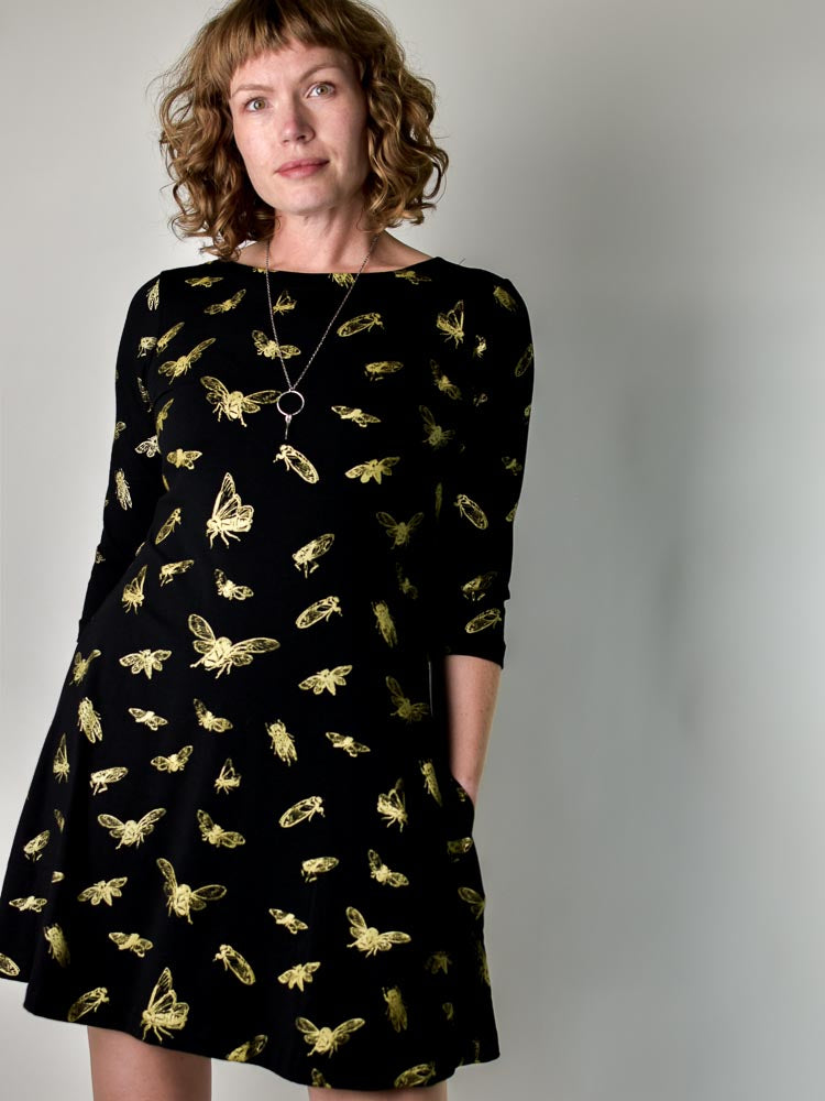
                  
                    Josee Dress - Cicadas poison-pear
                  
                