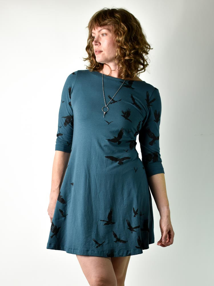 Josee Dress - Crows poison-pear