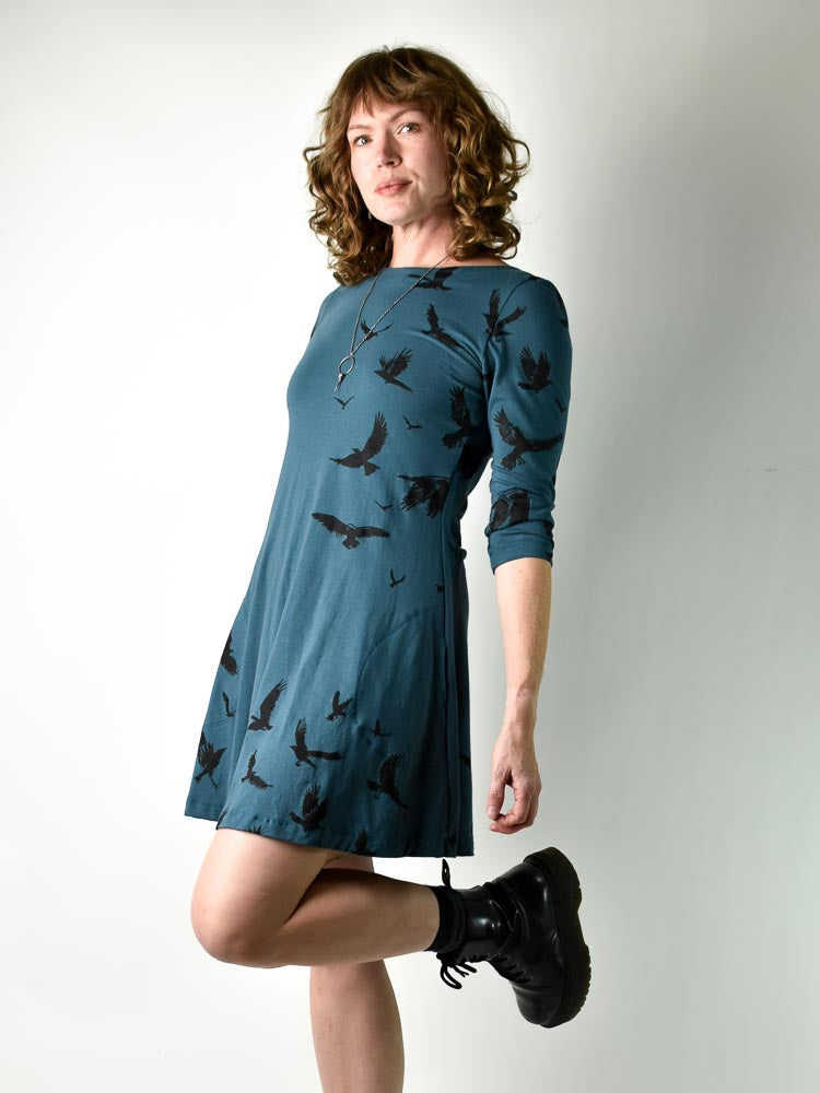 
                  
                    Josee Dress - Crows poison-pear
                  
                