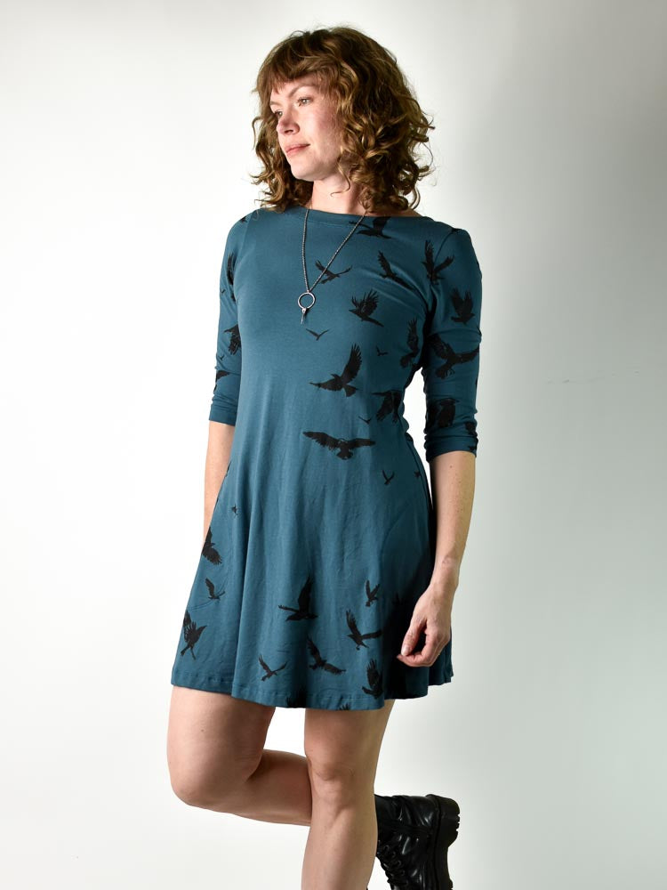
                  
                    Josee Dress - Crows poison-pear
                  
                