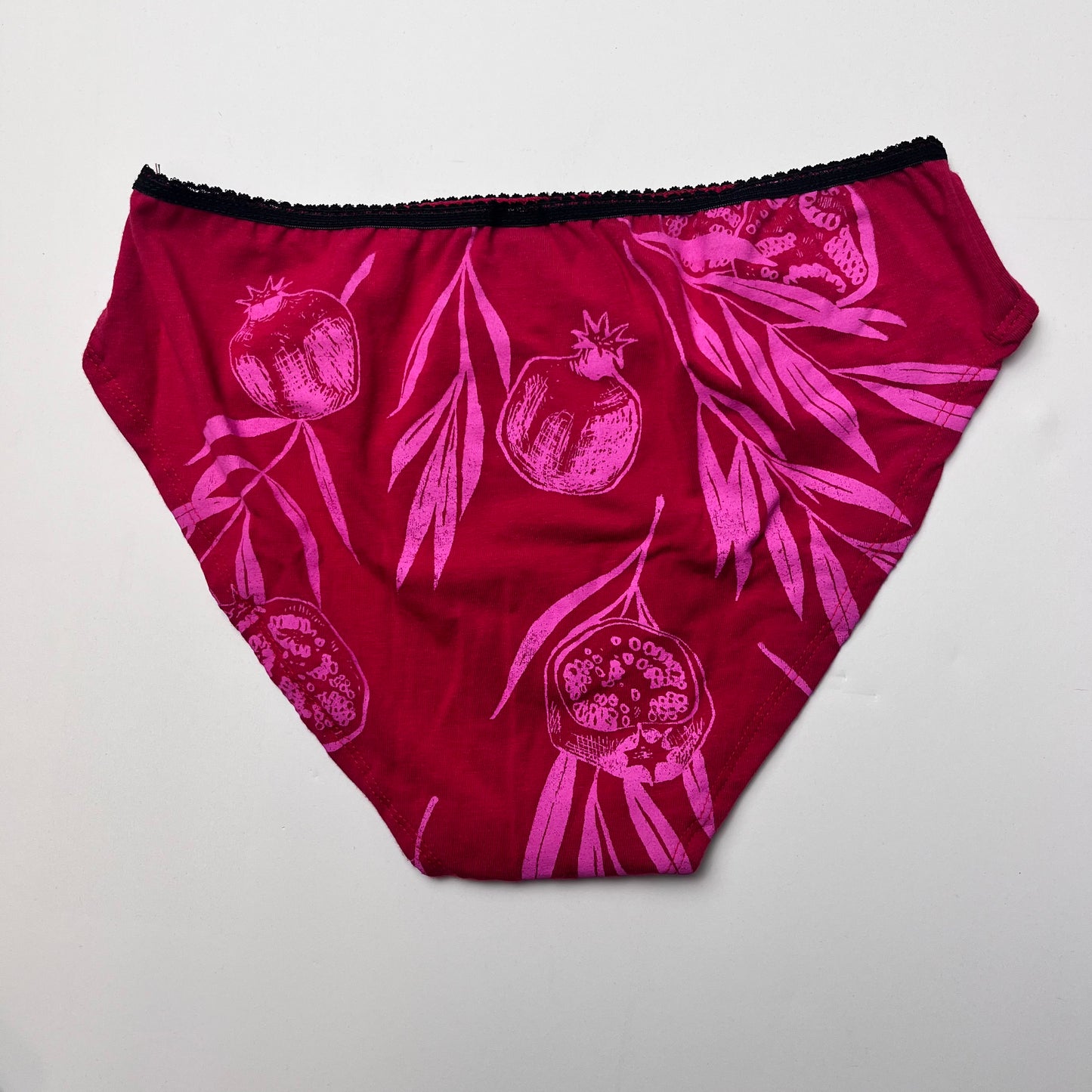 Ladies Undies - Pomegranate poison-pear