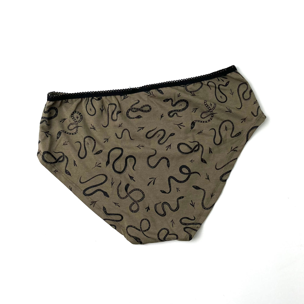 Ladies Undies - Snakes poison-pear