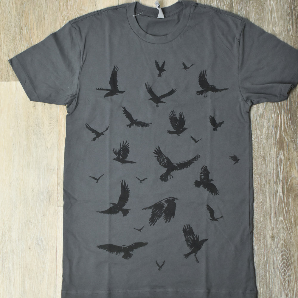 Men's/Unisex Crow T-Shirt poison-pear