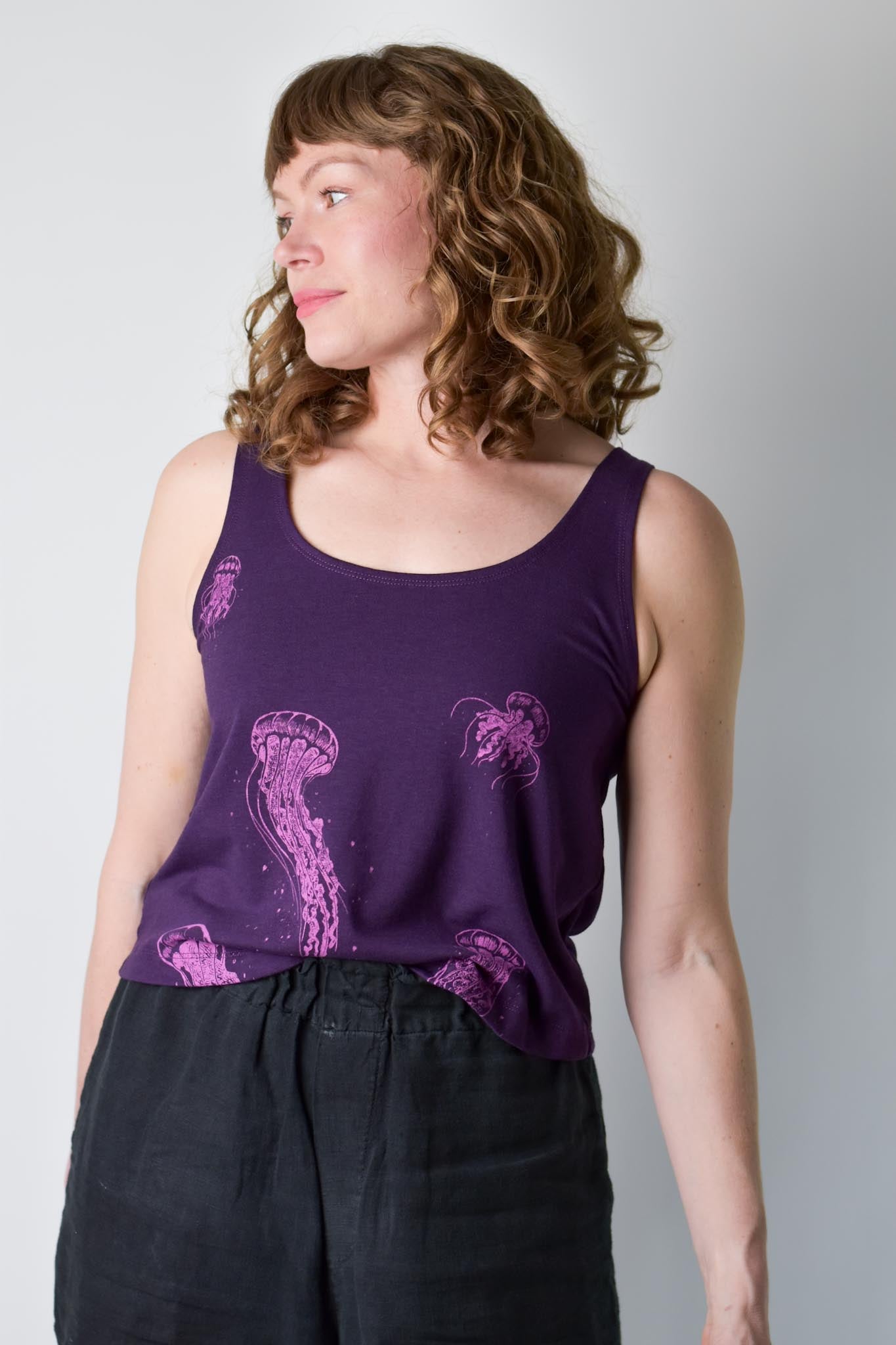 Shorty Tank - Jellyfish poison-pear