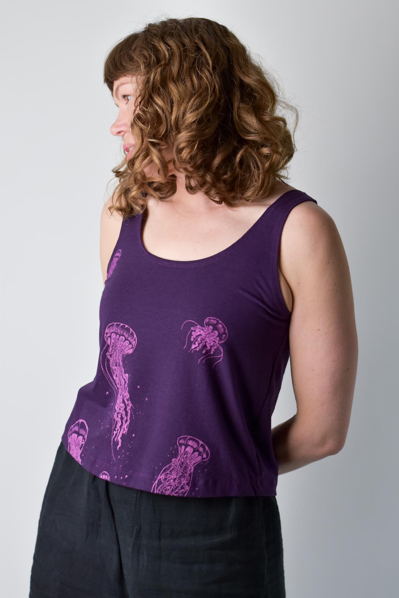 Shorty Tank - Jellyfish poison-pear