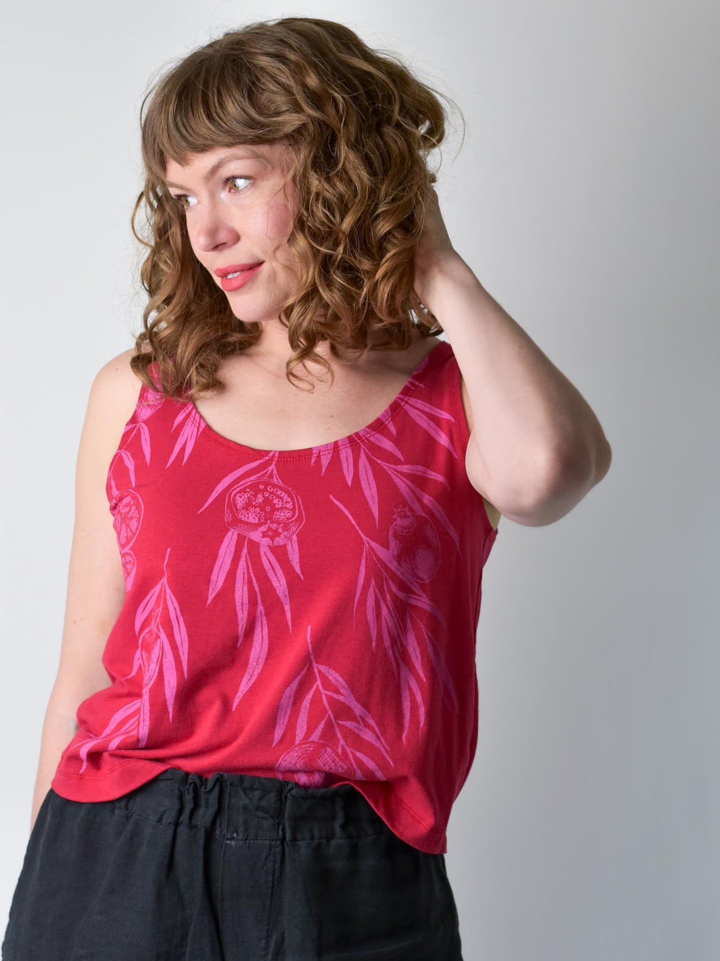 Shorty Tank - Pomegranate poison-pear