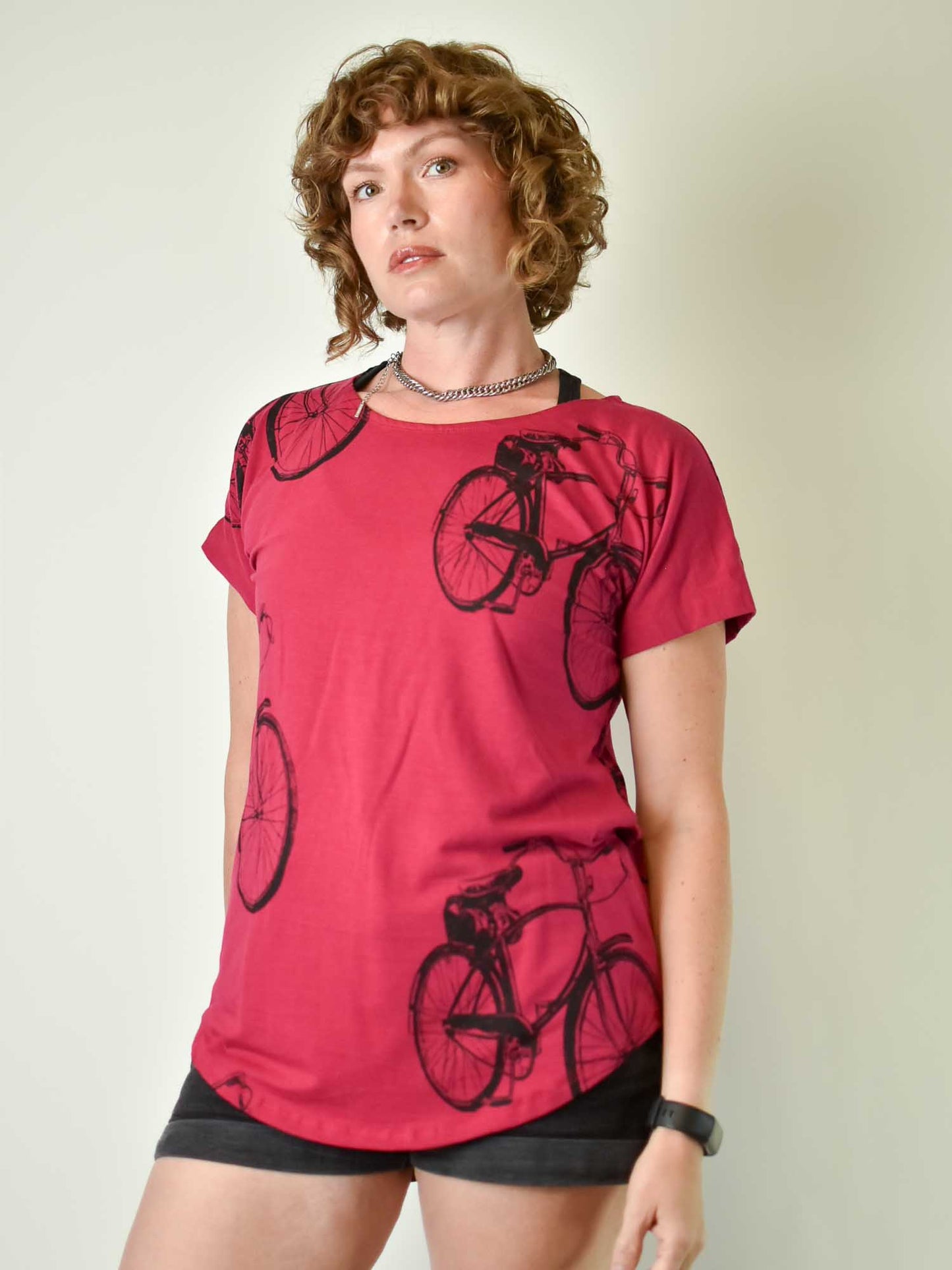 
                  
                    Simple Tee - Bikes Pink poison-pear
                  
                