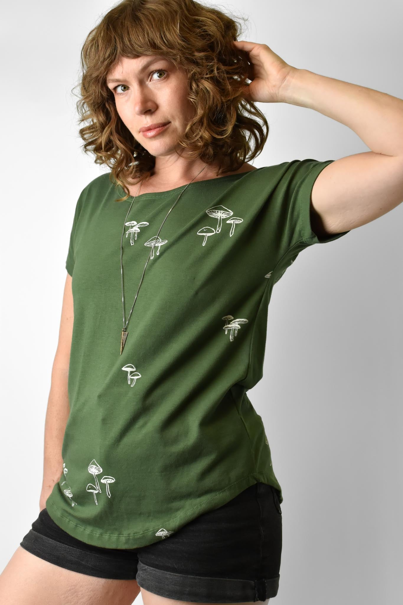 Simple Tee - Mushrooms poison-pear
