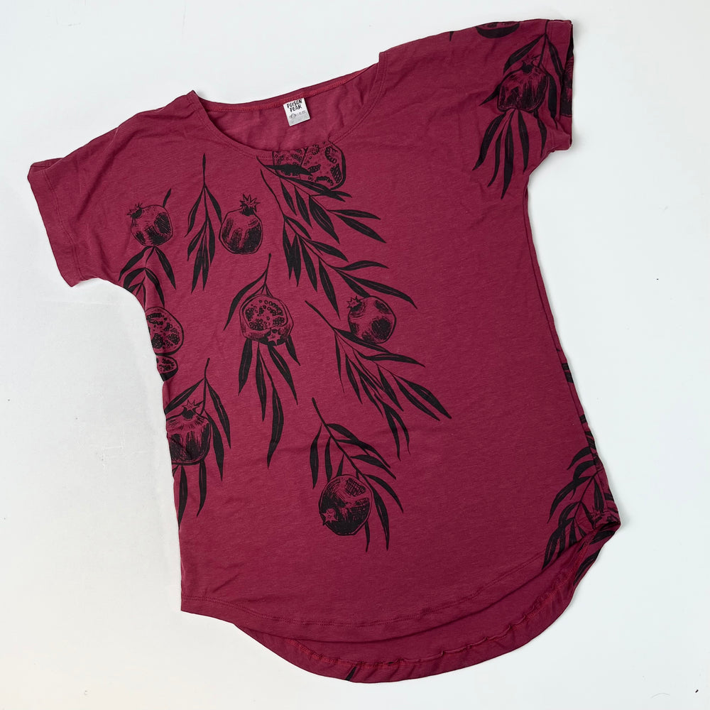 Simple Tee - Pomegranate poison-pear