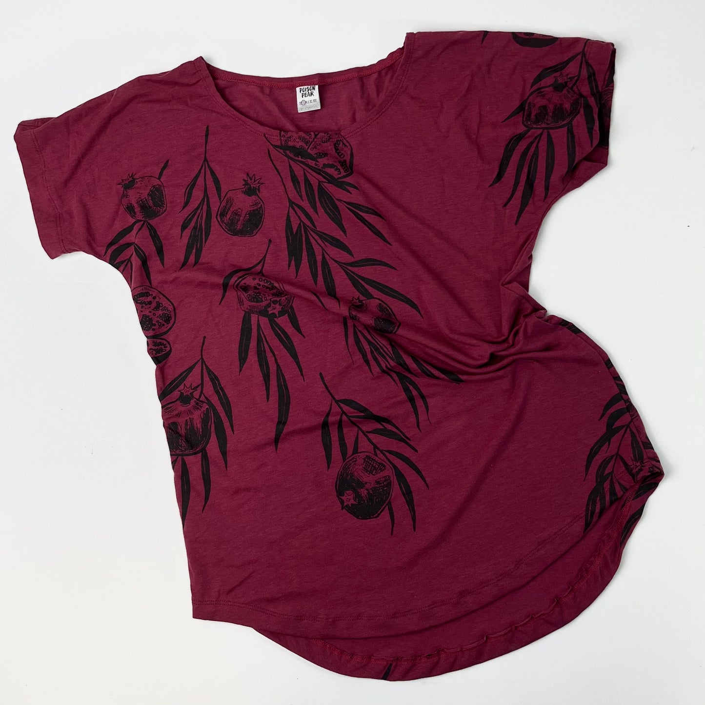 Simple Tee - Pomegranate poison-pear