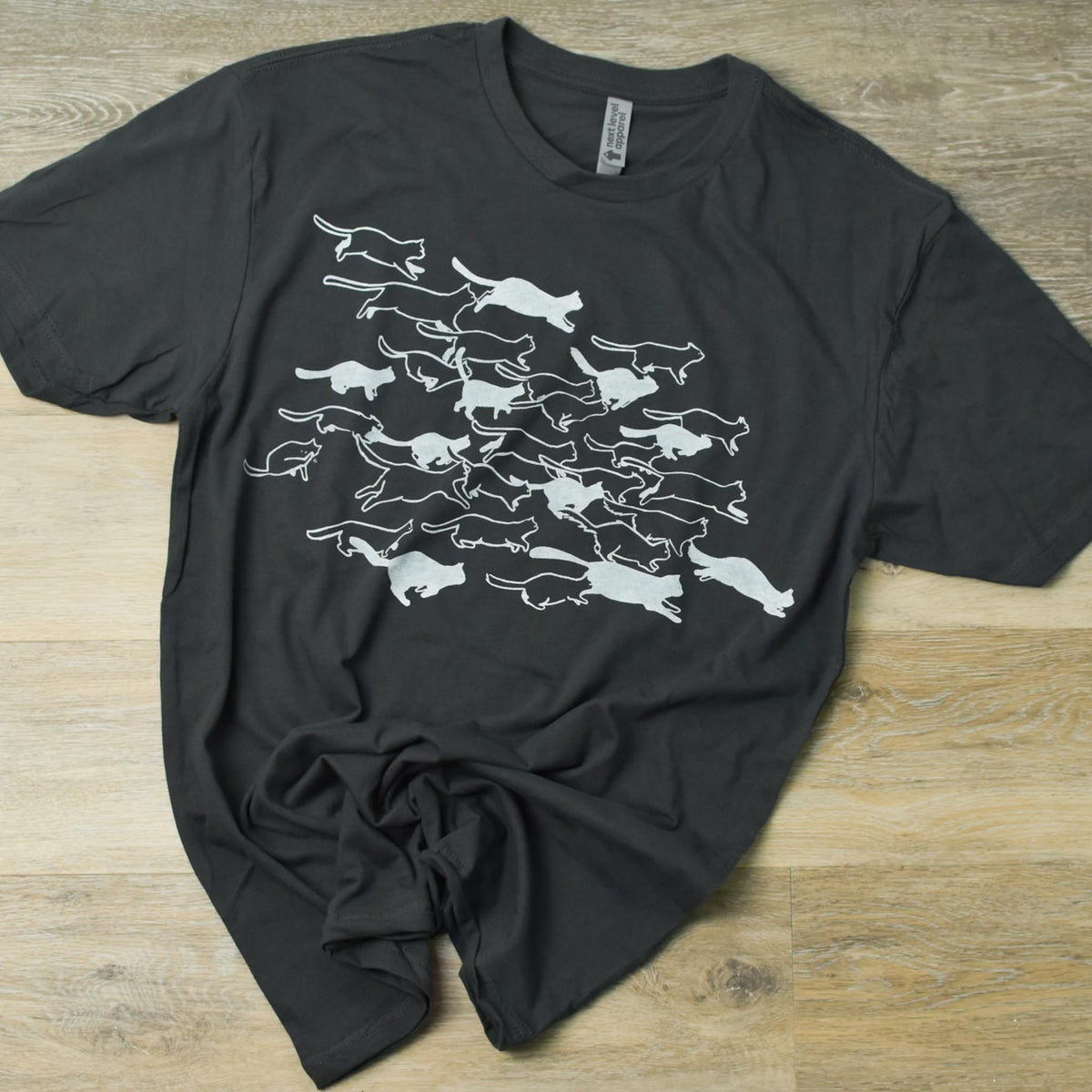 Unisex T-Shirt - Cat Stampede poison-pear