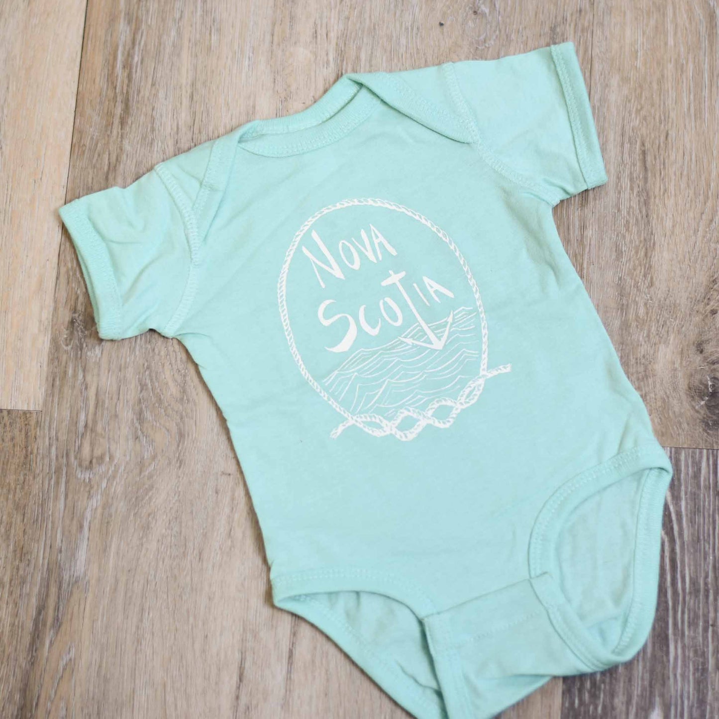 Baby Bodysuit - Nova Scotia Mint poison-pear