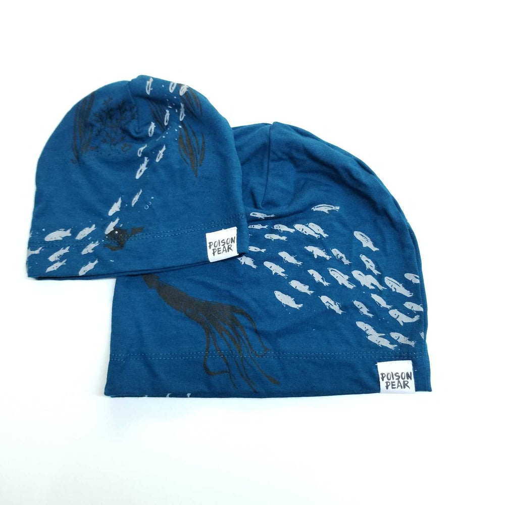 Beanie Hat - Deep Sea poison-pear