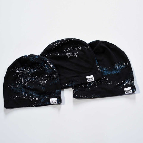 Beanie Hat - Space Chase poison-pear