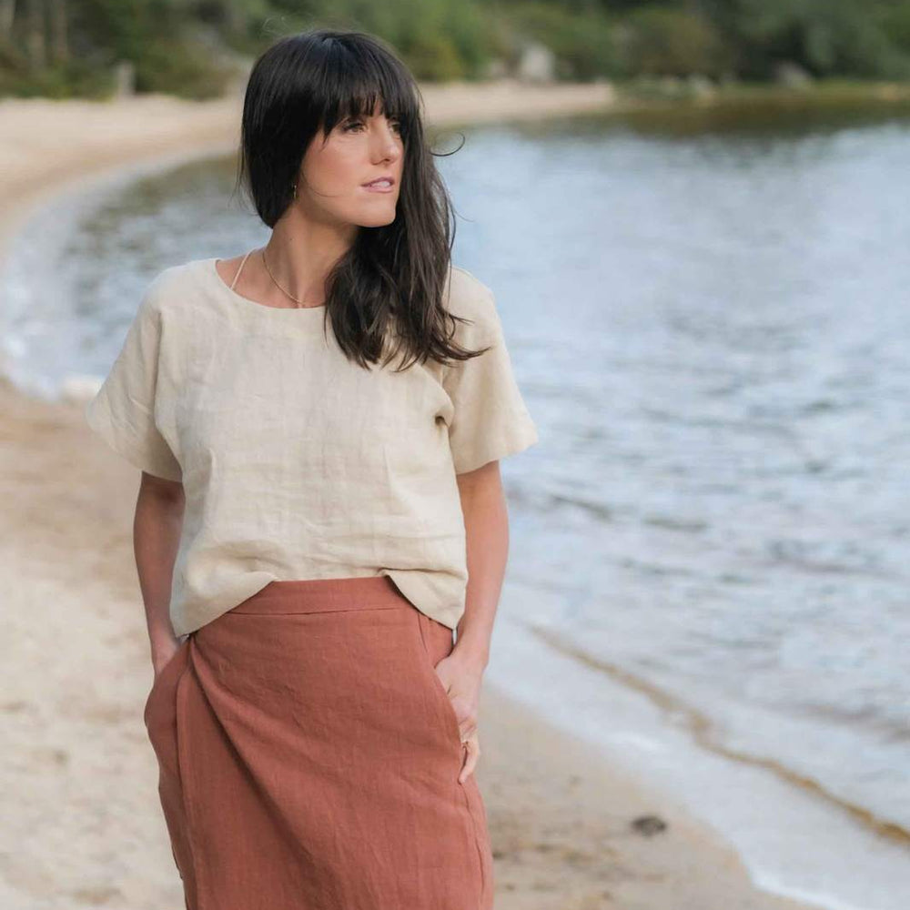 
                  
                    Breezy Blouse poison-pear
                  
                
