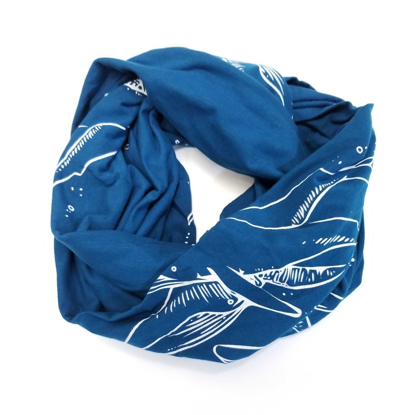 Infinity Scarf - Whale Pod poison-pear