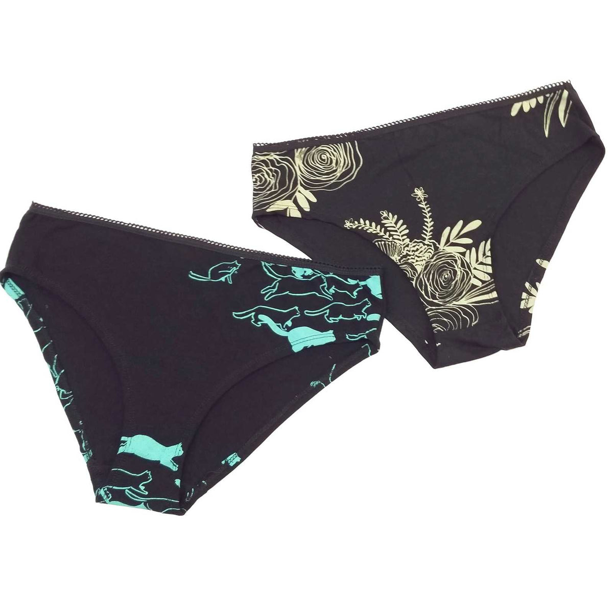 Undrie Side Undies – Poison Pear