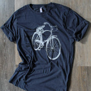 Men's T-shirt - Navy Bike poison-pear