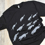 Men's T-shirt - Wolves poison-pear