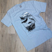 Men's/Unisex Deep Sea T-shirt poison-pear