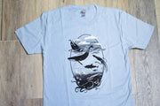 Men's/Unisex Deep Sea T-shirt poison-pear