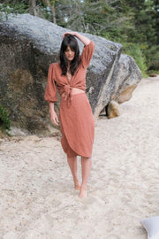 Petal Skirt poison-pear